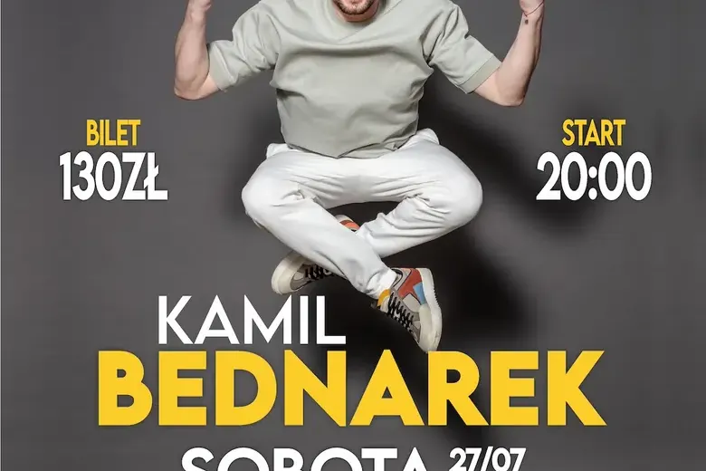 Kamil Bednarek - koncert nad jeziorem Jezierzany - Kraina Dobrej Energii