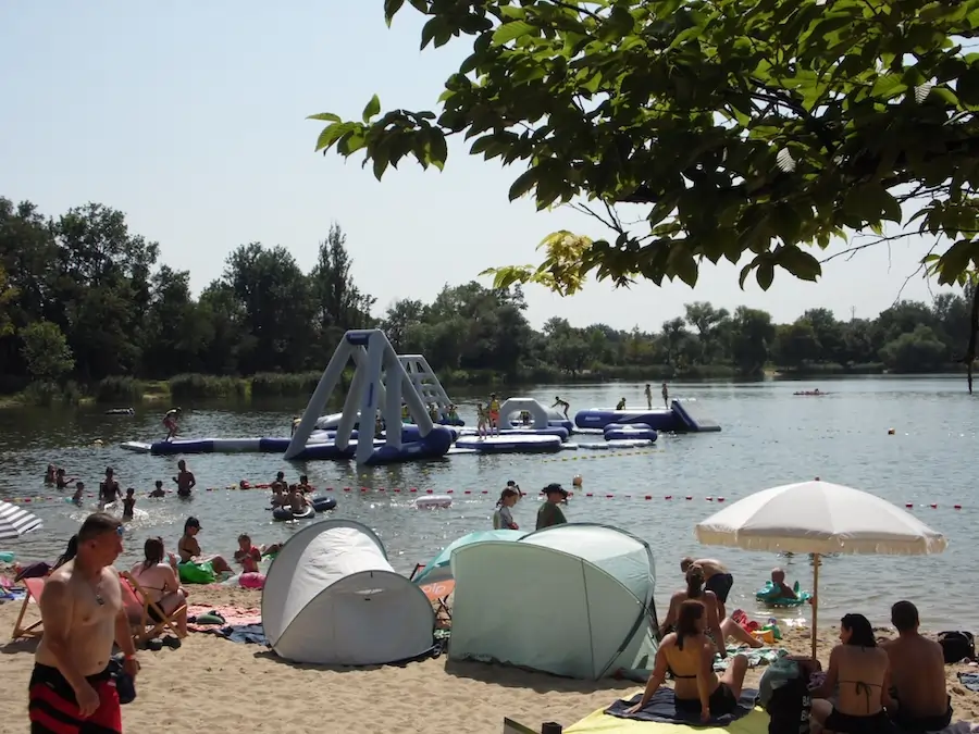 Dmuchańce na wodzie Legnica Lubin